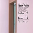 thumbnail image 5 of Toilet Rules Wall Stickers,Wall Decals Wall Sticker Humorous Wall Stickers Are Suitable For Bathroom, Hotel, Bar, Office Building And Home Decoration. Clearance Under 10$!, 5 of 6