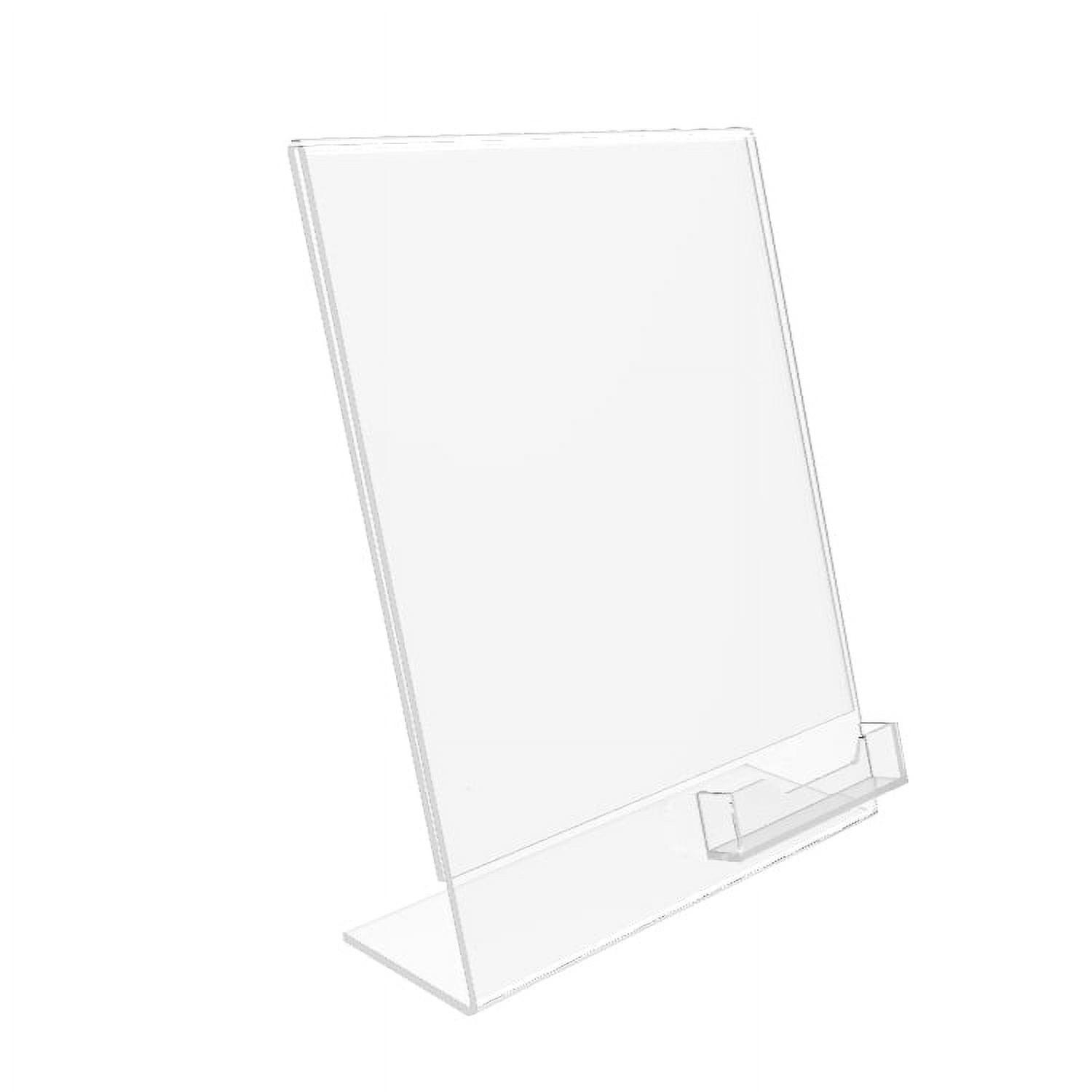 FixtureDisplays8.5 x 11 Pouces Panneau Incliné en Plexiglas Lucite ...