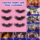 thumbnail image 5 of Pestañas Glamnetic, Pestañas con Color, Pestañas de Visón, Pestañas para Extensiones de Pestañas de Maquillaje - 3 Pares, 5 of 5