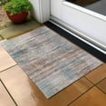 thumbnail image 6 of Addison Rugs Chantille Indoor/Outdoor Transitional Stripes Copper Washable Rectangle Rug, 1'8" x 2'6", 6 of 6