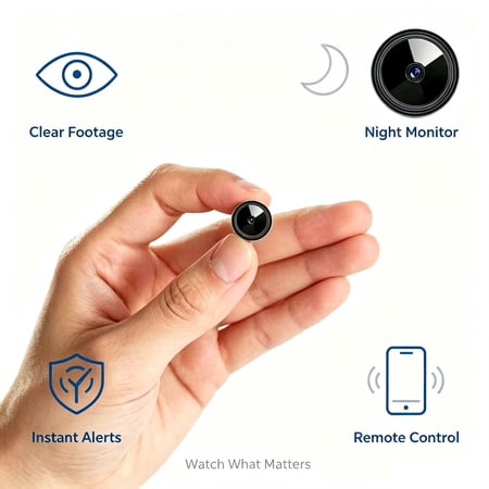 I14 WiFi Nanny Camera, Indoor Baby Monitor with Night Vision, Motion Detection, Two-Way Audio, App Remote View for Nursery Safety
