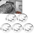 thumbnail image 4 of Abrazadera De Tubería Clip De Manguera 25pcs Abrazadera De Tubo De Manguera Anticorrosión 304 Juego De Surtido De Clips De Sujeción De Acero Inoxidable Tipo Americano Fyydes Stainless Steel Hose Clamp, 4 of 8