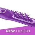 thumbnail image 7 of Ustar Purple EZ Electric Hair Tool Detangling Wet Brush - Wet or Dry Tame The Mane Electric Detangling Brush with Brush Cover, Adults & Kids Hair Tool (Battery not included), 7 of 7