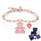 thumbnail image 1 of Pulsera Brazalete Teddy Bear Oso Swarovski Oro Rosa Para Mujer+ Kit D Regalo, 1 of 7