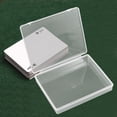 thumbnail image 1 of VERDANVERSE 4Pcs Game Cards Storage Case Assorted Color Sturdy PP Material Playing Card Holder, 1 of 8
