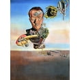 thumbnail image 1 of Dali - Portrait Of Paul Eluard - CANVAS or PRINT WALL ART, 1 of 1