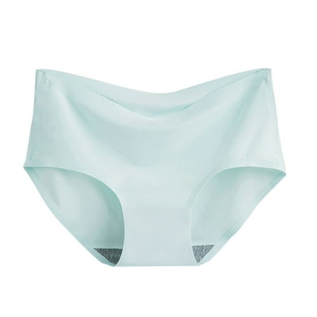 

Women s Panties Set Underpant Lingerie Girl Lingerie Breathable Comfort Briefs Large Size Panties Silk Satin Lingerie Breathable L Light Blue