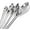 Silver, variant on UniVerse Richburn 4 Piece Stainless Steel Measuring Spoons
