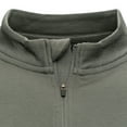 thumbnail image 4 of Outdoor Pursuit Merino Wool Base Layer 1/4 Zip Thermal Shirt for Men (Magnet, X-Large), 4 of 9