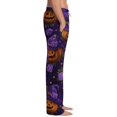 thumbnail image 6 of Satingcolo Men's Halloween Printed Drawstring Pajama Pants Comfortable Sleepwear with Fun Halloween Pattern for Lounging and Sleeping at Home, 6 of 6