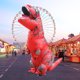thumbnail image 4 of Disfraz De Dinosaurio Modelo de dinosaurio de dibujos animados, animal inflable para disfraces de Halloween (rojo) Ndcxsfigh Libre de BPA, 4 of 6