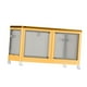 thumbnail image 5 of Armario portátil organizador de ropa para sala de estar, dormitorio y guardarropa. amarillo, 5 of 9