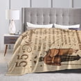thumbnail image 4 of LHSHID 55th Anniversary Wedding Gifts Throw Blanket Soft Fuzzy Fleece Blanket For Couch Bed Living Room Decoration 60x80in, 4 of 6