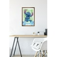 thumbnail image 7 of Disney Lilo and Stitch - Flowers Wall Poster, 14.725" x 22.375", Framed, 7 of 7
