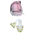 thumbnail image 1 of Mochila Portadora De Aves De Viaje Al Aire Libre Portátil Con Pañal De Tela Traje De Vuelo De Pañal De Aves Reutilizable Lavable (rosa) SM SunniMix Portador de viaje Bird Outdoor, 1 of 8