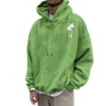 thumbnail image 2 of Sudadera con capucha para hombre, sudadera con capucha con letras estampadas, jersey de manga larga, sudadera con capucha para hombre, abrigo de poliéster, 2 of 4