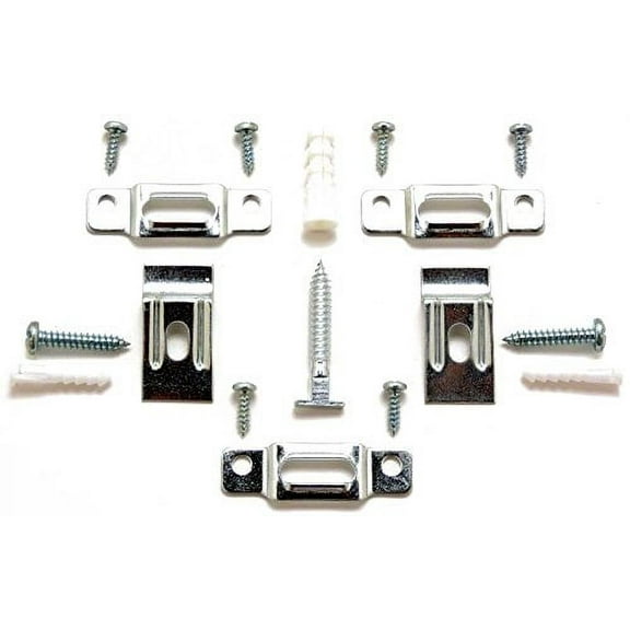 Framer Supply Complete T-Lock Security Hanger Set for Wood & Metal Frames, 25 Sets   1 Wrench