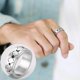 thumbnail image 1 of Stainless Steel Spinner Ring for Anxiety Fidget Rings for Relieving Stress Anxiety Ring Sun Moon Stars Promise Engagement Ring Size 6-12 - -, 1 of 4