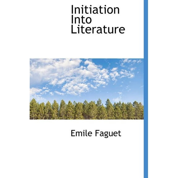 Initiation Into Literature (Hardcover)