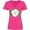 Hot Pink, variant on Inktastic Happy St. Patrick's Day Clovers Women's V-Neck T-Shirt