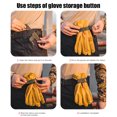 thumbnail image 2 of Hebilla De Almacenamiento De Guantes Guantes multiusos para exteriores cuerda de montañismo hebilla de almacenamiento hebillas para acampar Sywqhk Para Estrenar, 2 of 7
