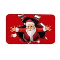 thumbnail image 3 of Alfombra de baño antideslizante suave Macarena Decoración navideña Papá Noel L, 3 of 8