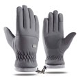 thumbnail image 1 of Guantes de esquí impermeables, guantes de nieve cálidos y acogedores para invierno para esquiar, hacer snowboard, palear, andar en bicicleta, deportes al aire libre, regalos para hombres y m, 1 of 4