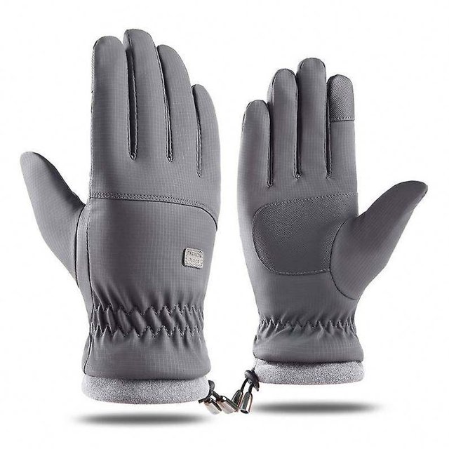 Guantes de esquí impermeables, guantes de nieve cálidos y acogedores para invierno para esquiar, hacer snowboard, palear, andar en bicicleta, deportes al aire libre, regalos para hombres y m