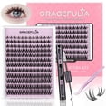 thumbnail image 1 of Kit de racimos de pestañas GRACEFULIA Manga Lash Natural, 144 unidades, 1 of 6
