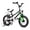 Green, variant on GLAF 12 14 16 Inch Boys Bike with Training Wheels & Water Bottle Holder, toddler kids bike for boys Ages 2-7 Year, Blue