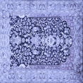 thumbnail image 1 of Ahgly Company Indoor Square Animal Blue Traditional Area Rugs, 5' Square, 1 of 4