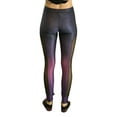 thumbnail image 2 of TEREZ Women's Ombre Mesh Insert Leggings, Purple, Small, 2 of 2