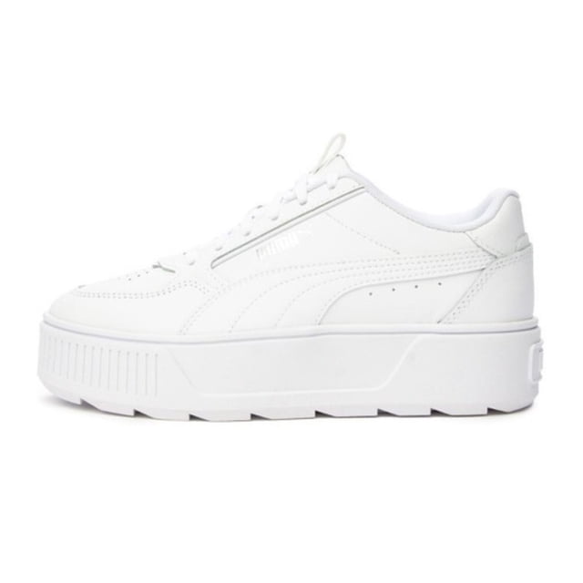 Tenis CASUAL Puma Karmen Rebelle BLANCO-PLATA 388420 01 MUJER 24.5 cm