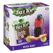 Tree Top® Mixed Berry Apple Sauce 4-3.2 oz. Pouches