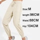 thumbnail image 2 of Pantalones deportivos de cintura alta para mujer, pantalones deportivos con cordón y bolsillos, 2 of 6
