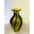 thumbnail image 1 of Yellow Art Glass Vase, 1 of 1