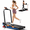 black, variant on 15% Incline Walking Pad with Handle Bar, 2.5HP Under Desk Treadmill 0.6-6.2MPH for Home Office, 300 LBS Weight Capacity