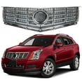 thumbnail image 5 of Front Bumper Automotive Grille Chrome Replacement for 2013-2016 SRX Base Luxury Performance Premium Sport Utility 4-Door, 5 of 5