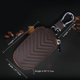 thumbnail image 2 of Funda para llavero de coche HUFIDA, piel, para llavero, color negro, 2 of 7