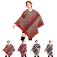 thumbnail image 2 of Châle pour Femmes Créatif Mode Décontracté à Franges Châle Chaud Châle Enveloppant Châle d'Hiver, 2 of 10