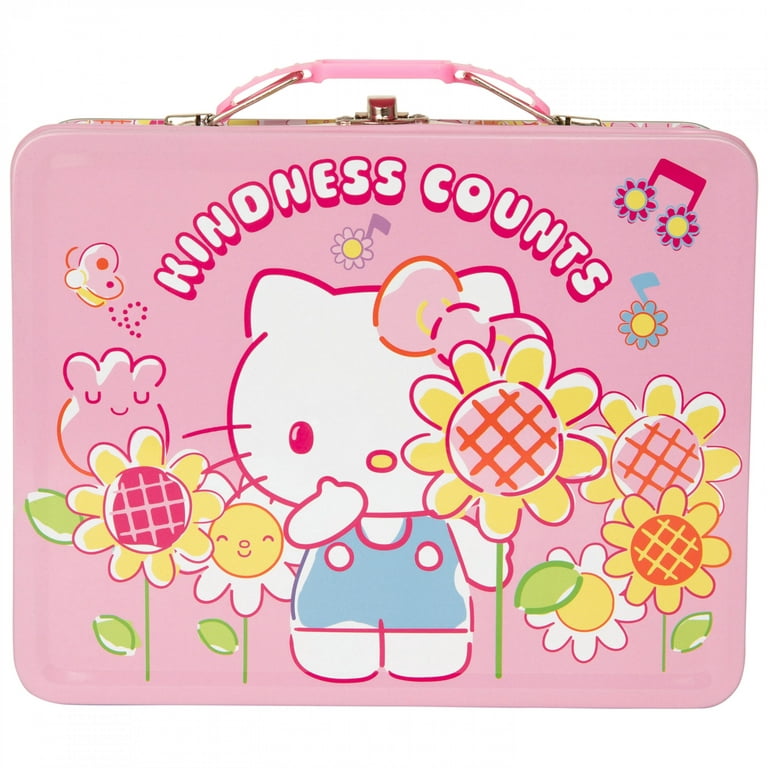 Novelty Character Containers Hello Kitty Tin Lunch Box - Colors May Vary
