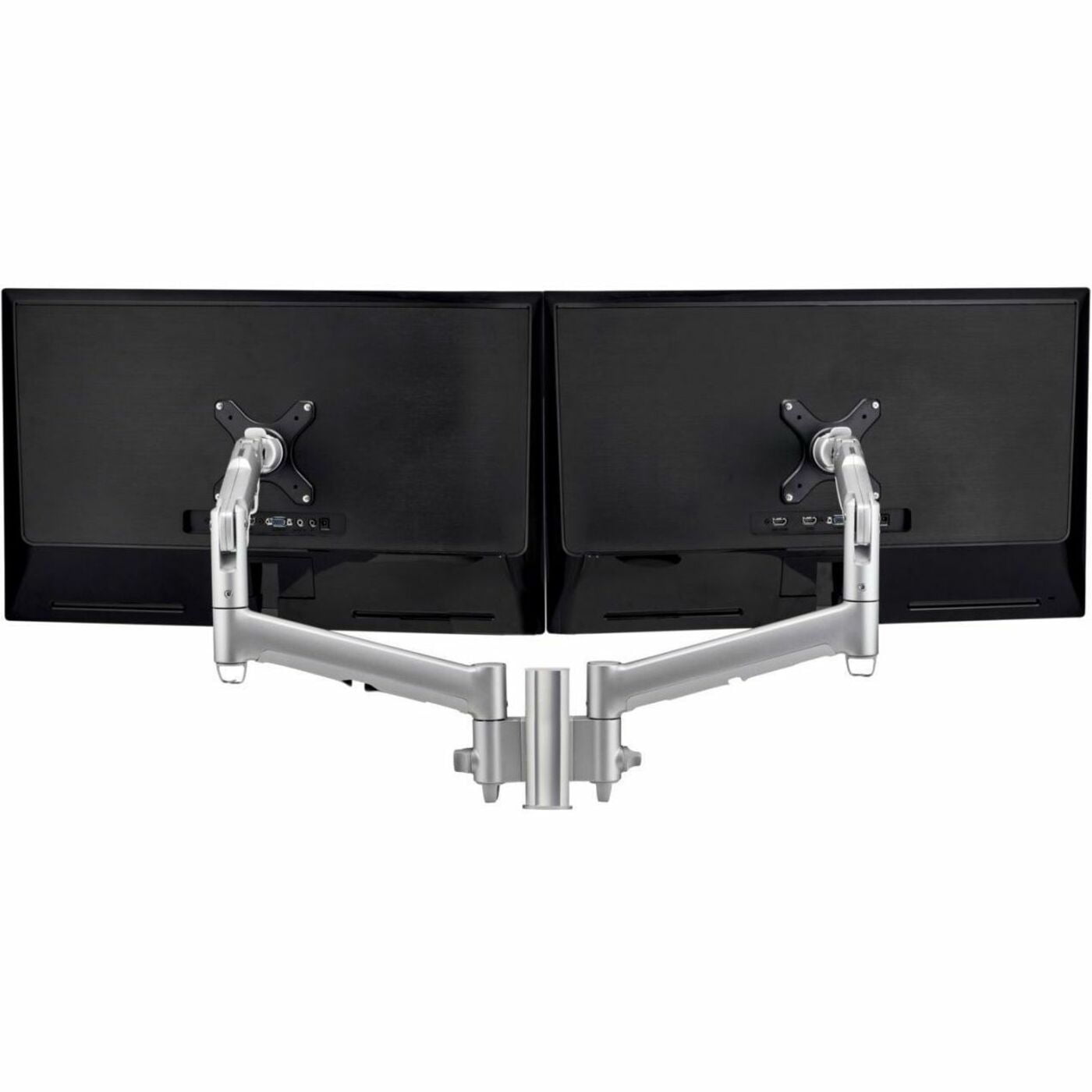 Atdec Dynamic Dual Monitor Desk Mount Arm Silver AWMS2D13FS