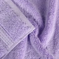 thumbnail image 4 of Superior 800 GSM Egyptian Cotton Heavyweight Bath Towel Set of 4, Purple, 4 of 10