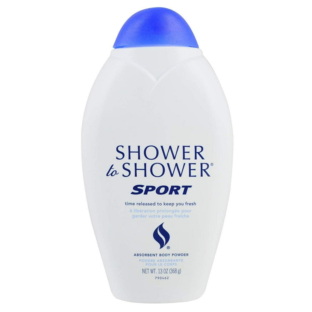 SHOWER TO SHOWER Body Powder, Sport 13 oz