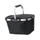 thumbnail image 3 of Cesta de picnic multiusos plegable y aislante para viajes, barbacoas y pesca. Negro, 3 of 9