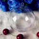thumbnail image 4 of Adorno de bola rellenable de plástico transparente, esfera hueca a presión, decoraciones navideñas, bola rellenable transparente para boda, 15 Uds., 4 of 5
