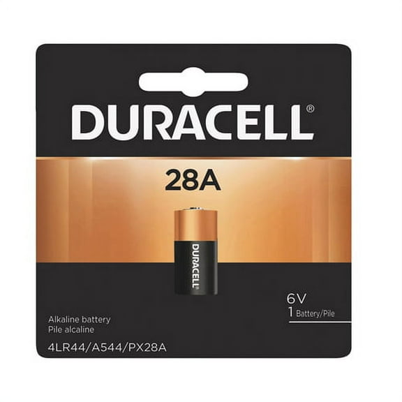 12 x Duracell 28A / 4LR44 6 Volt Alkaline Batteries