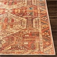 thumbnail image 6 of Mark&Day Washable Rugs, 3x8 West Chicago Traditional Brick Runner Area Rug, Orange Cream Carpet for Hallway, Kitchen, Bedroom or Living Room (2'7" x 7'10" Runner, Machine Washable), 6 of 7