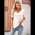 thumbnail image 4 of Blusas de Mujer, -Verano 2025, Suéter de Corta, Moda, Elegante, Informal, Blusa de Punto Versátil M, 4 of 6