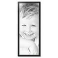 thumbnail image 2 of ArtToFrames 15" x 39" Black Velvet with Silver - 1.25 Picture Frame, 15x39 inch Black MDF Poster Frame (WOM-4691),  Pack, 2 of 8